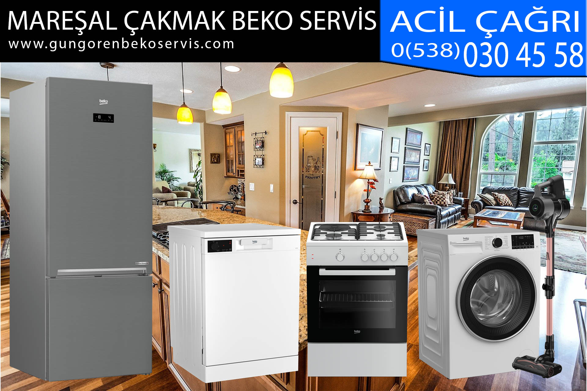 mareşal çakmak beko servis