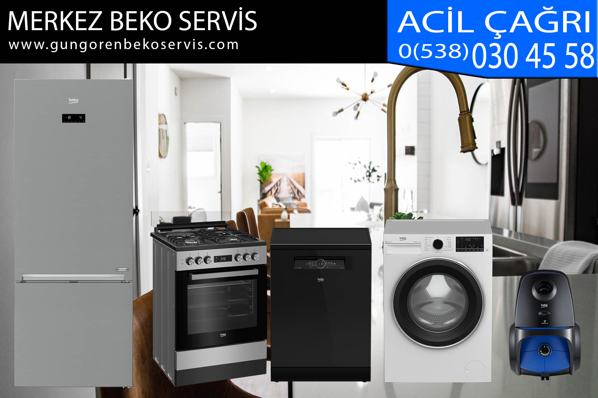 merkez beko servis