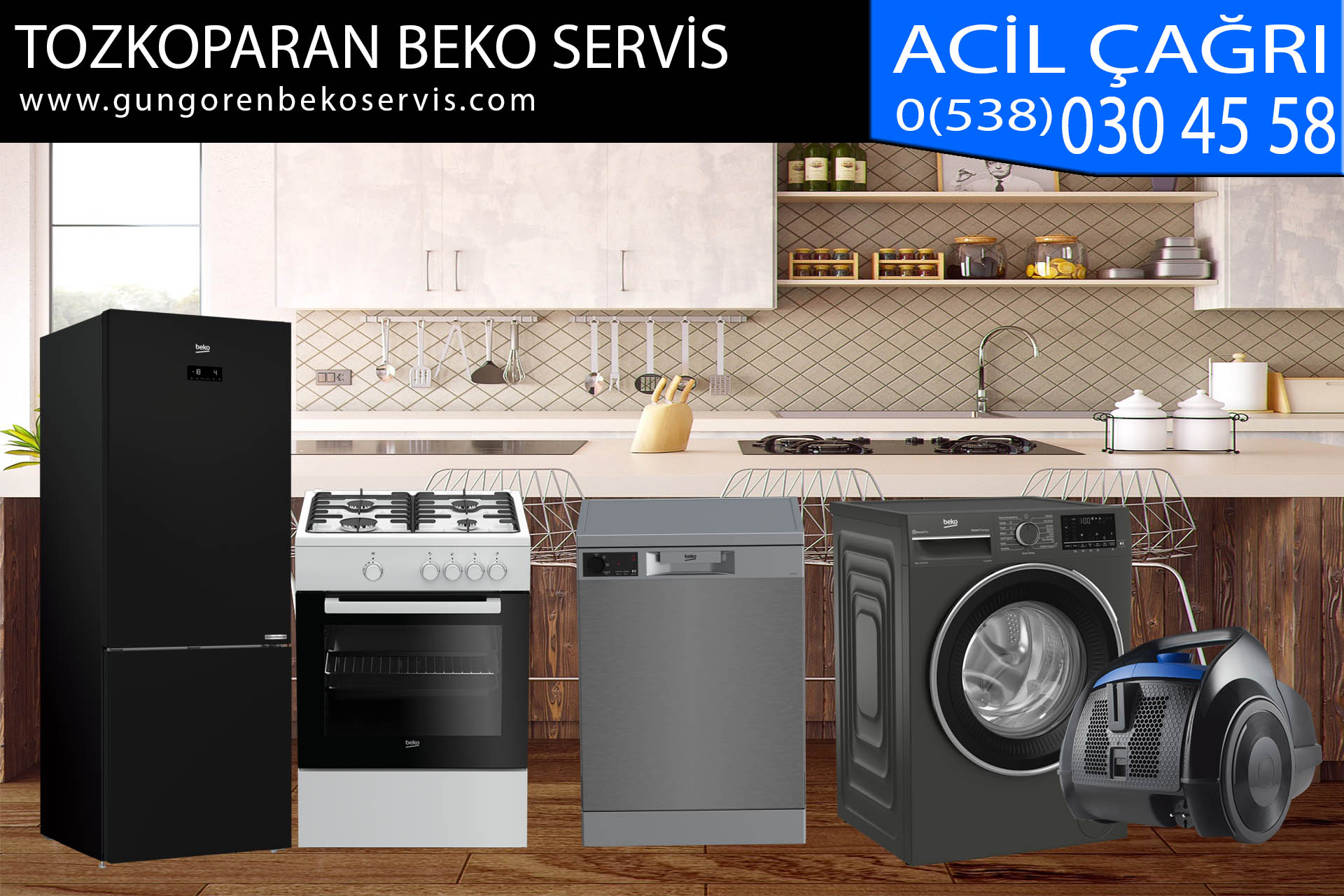 tozkoparan beko servis