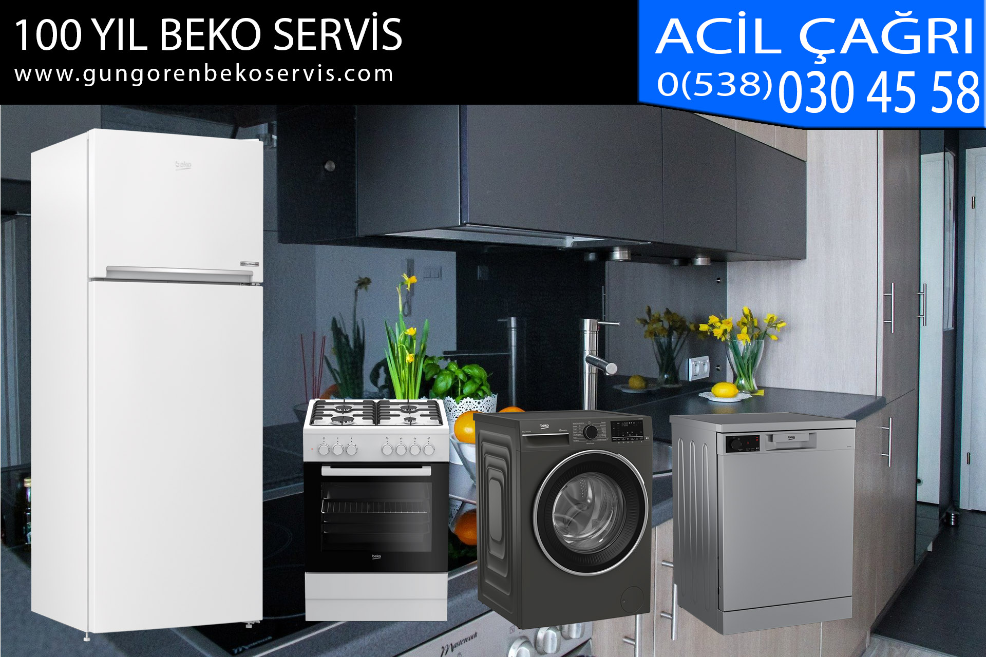 100 yıl beko servis