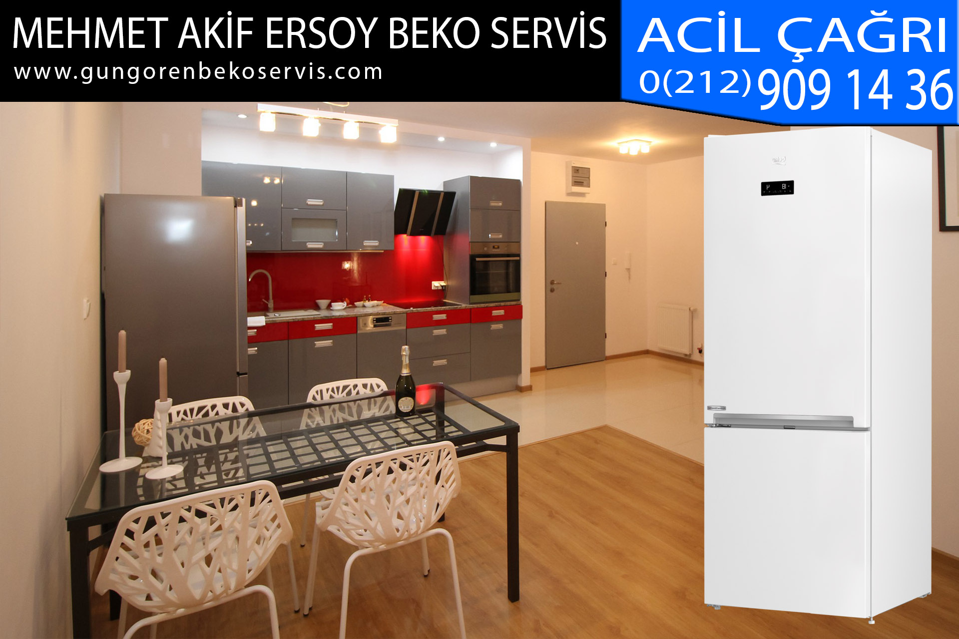 mehmet akif ersoy beko servis