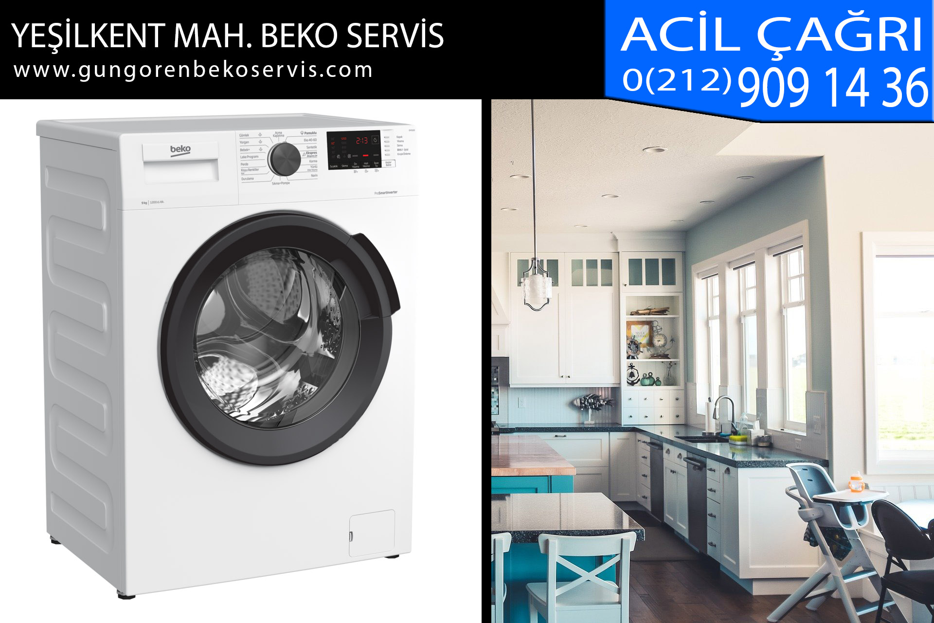 yeşilkent mahallesi beko servis