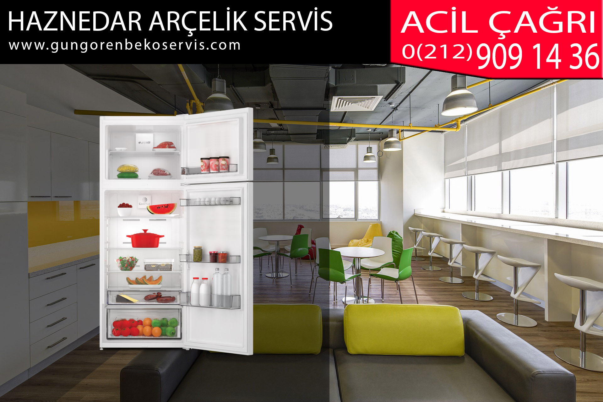 haznedar arçelik servis