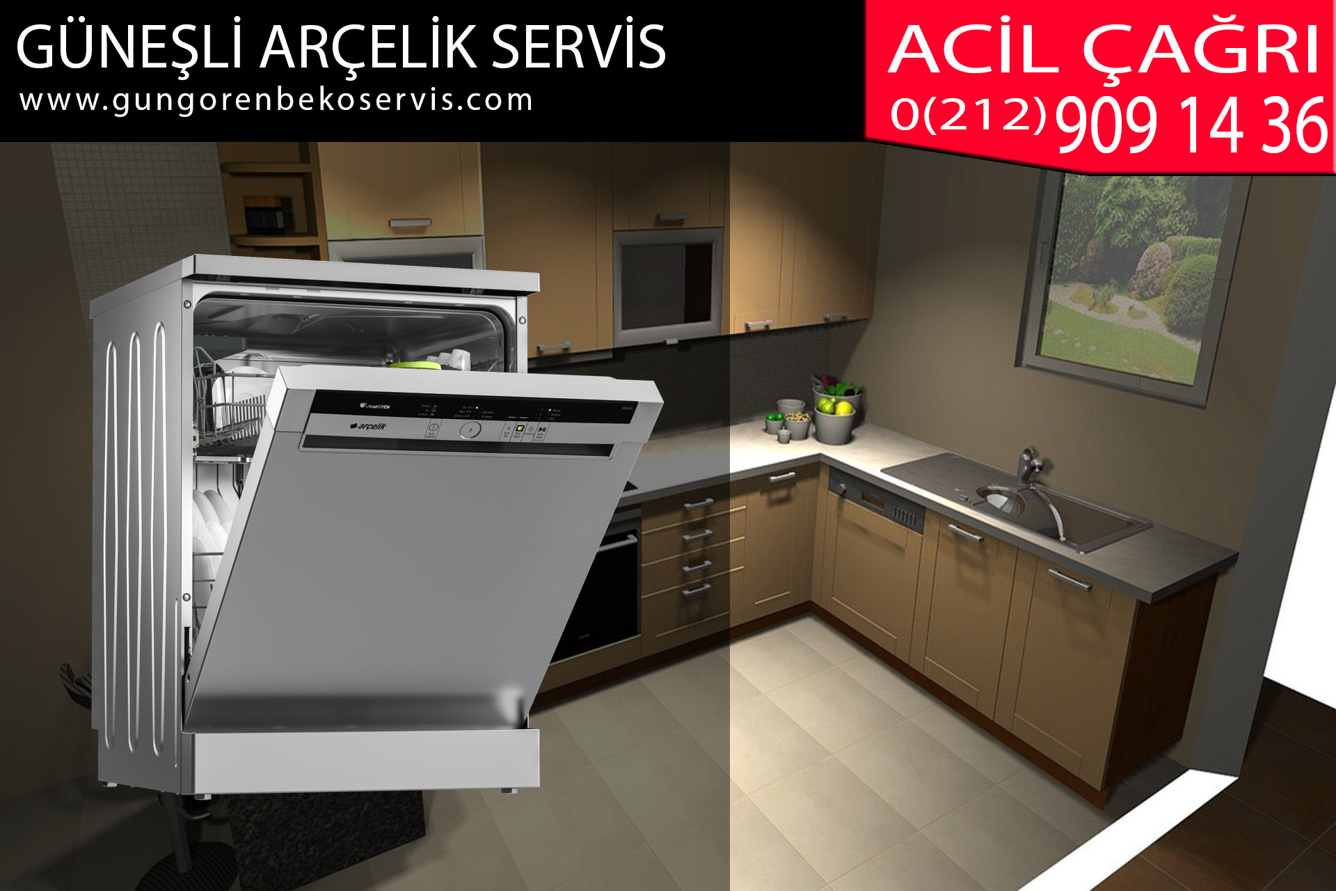 güneşli arçelik servis