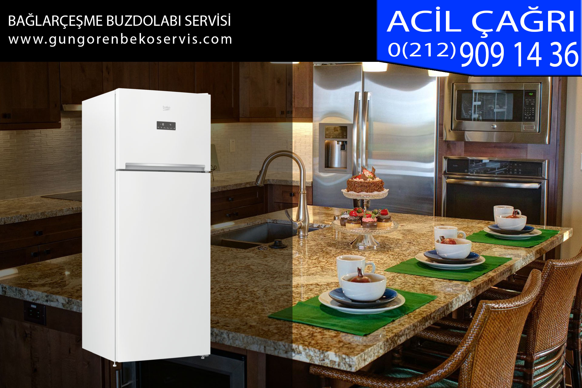 bağlarçeşme buzdolabı servisi