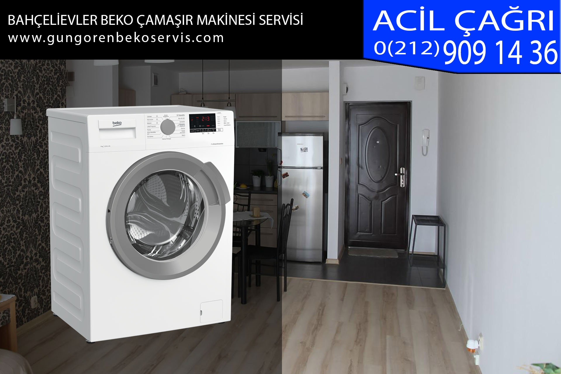 bahçelievler beko çamaşır makinesi servisi