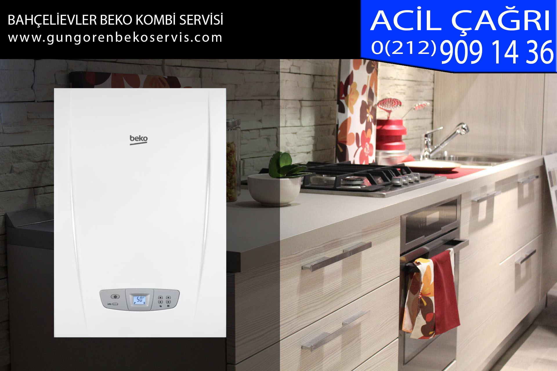 bahçelievler beko kombi servisi