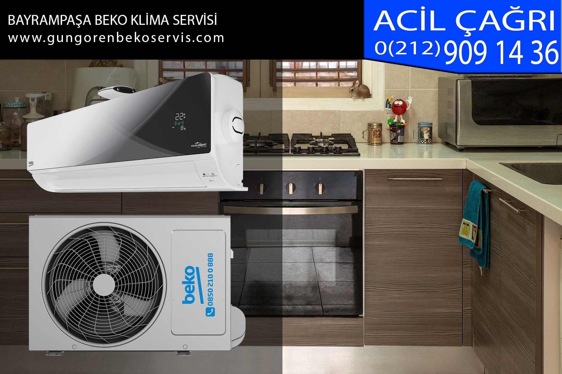bayrampaşa beko klima servisi